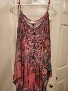Camilla Glasshouse Romance Drop-shoulder Romper